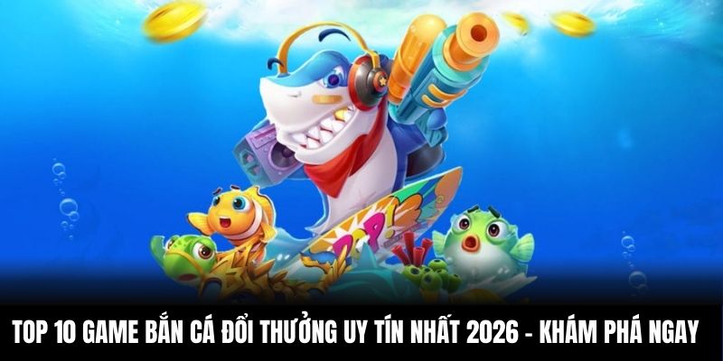 Top 10 Game Bắn Cá Đổi Thưởng Uy Tín Nhất 2026 – Khám Phá Ngay
